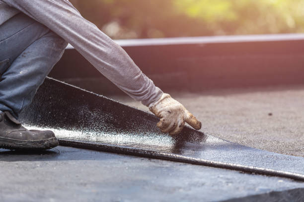 Professional Emergency Waterproofing technician working in Harriman, NY